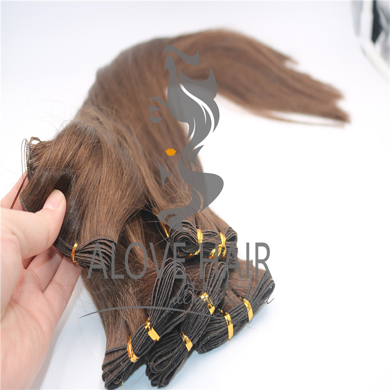 China hand tied wefts vendor wholesale hand tied weft for utah hand tied wefts class